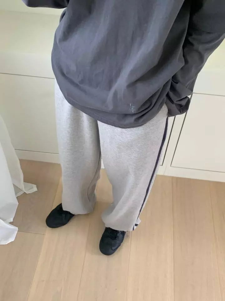 Enten - Korean Women Fashion - #womensfashion - Piping Pants - 3
