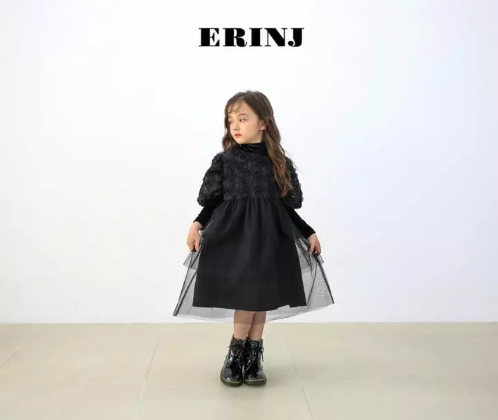Erin J - Korean Children Fashion - #fashionkids - Velour Turtlenck Tee - 5