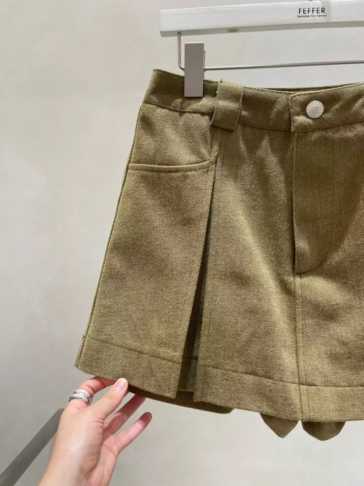 Feffer - Korean Women Fashion - #womensfashion - Glen Skirt Pants - 6