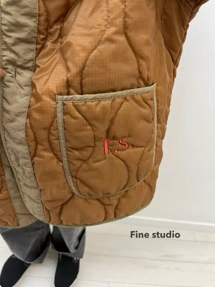 Fine-Studio - Korean Children Fashion - #childofig - Quilting Jumper - 10