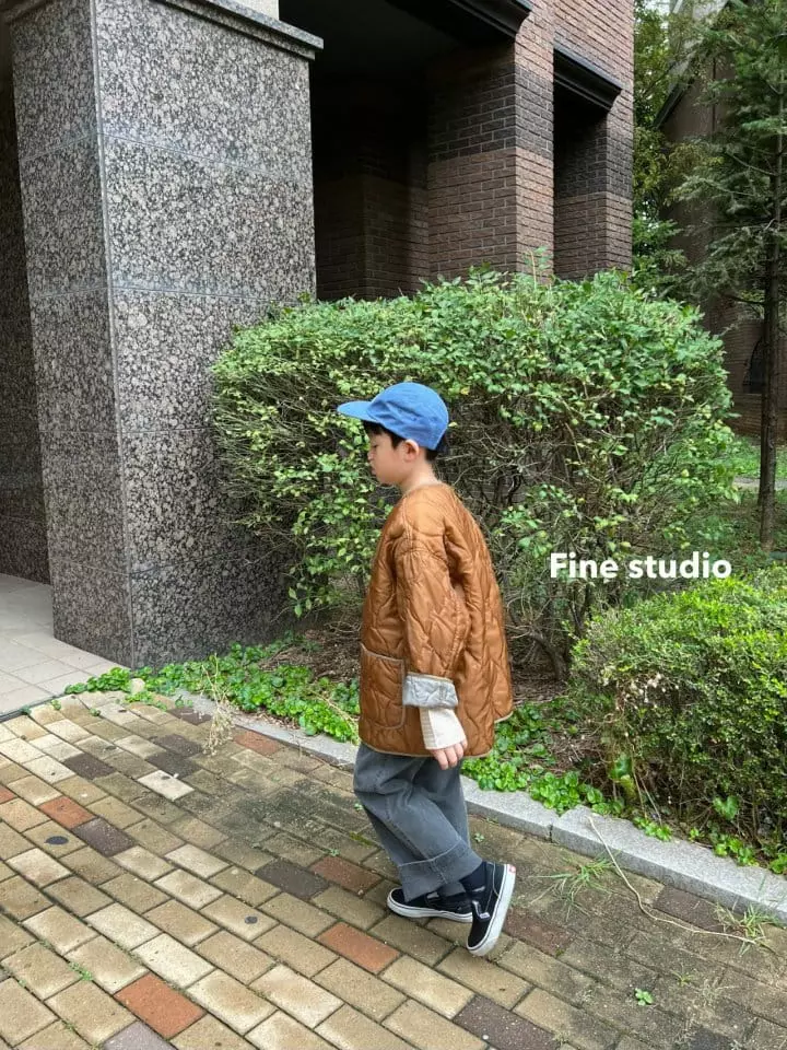 Fine-Studio - Korean Children Fashion - #magicofchildhood - Quilting Jumper - 6