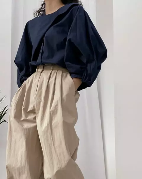 French Chic - Korean Women Fashion - #momslook - Lemer Sleeve Blouse