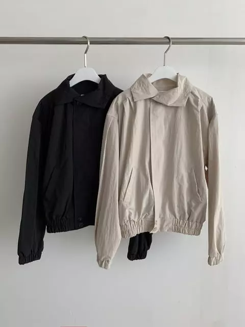 French Chic - Korean Women Fashion - #thatsdarling - Half Trench Windbreaker - 9