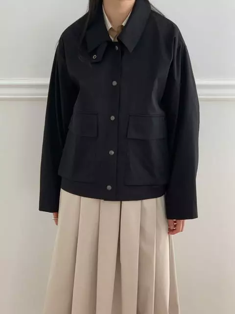 French Chic - Korean Women Fashion - #womensfashion - Minimal Pocket Jacket - 3