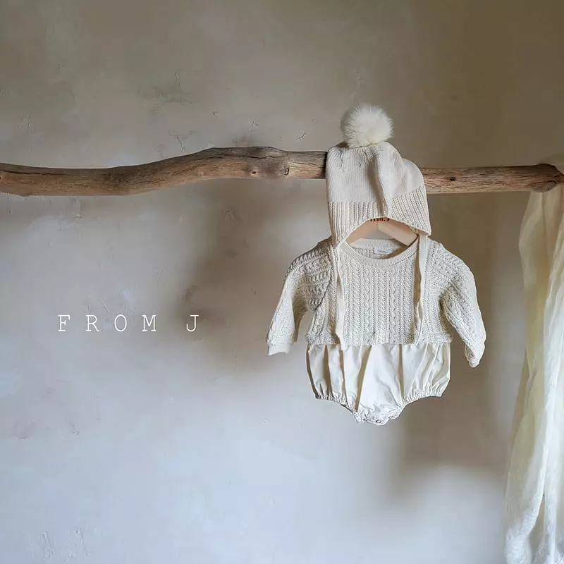 From J - Korean Baby Fashion - #babyboutique - Twist Bodysuit - 5