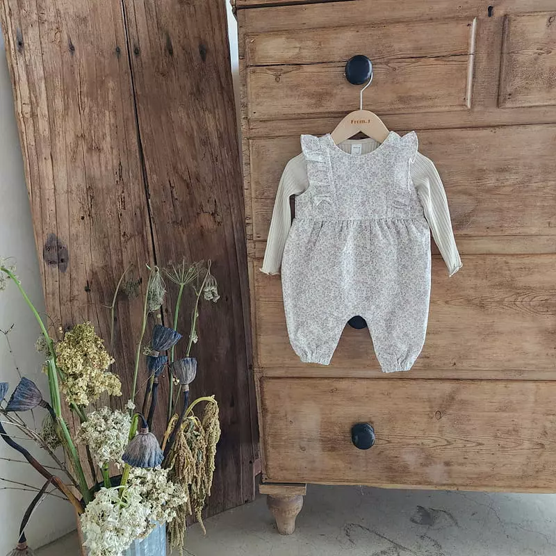 From J - Korean Baby Fashion - #babyboutique - Emily Frill Bodysuit - 9