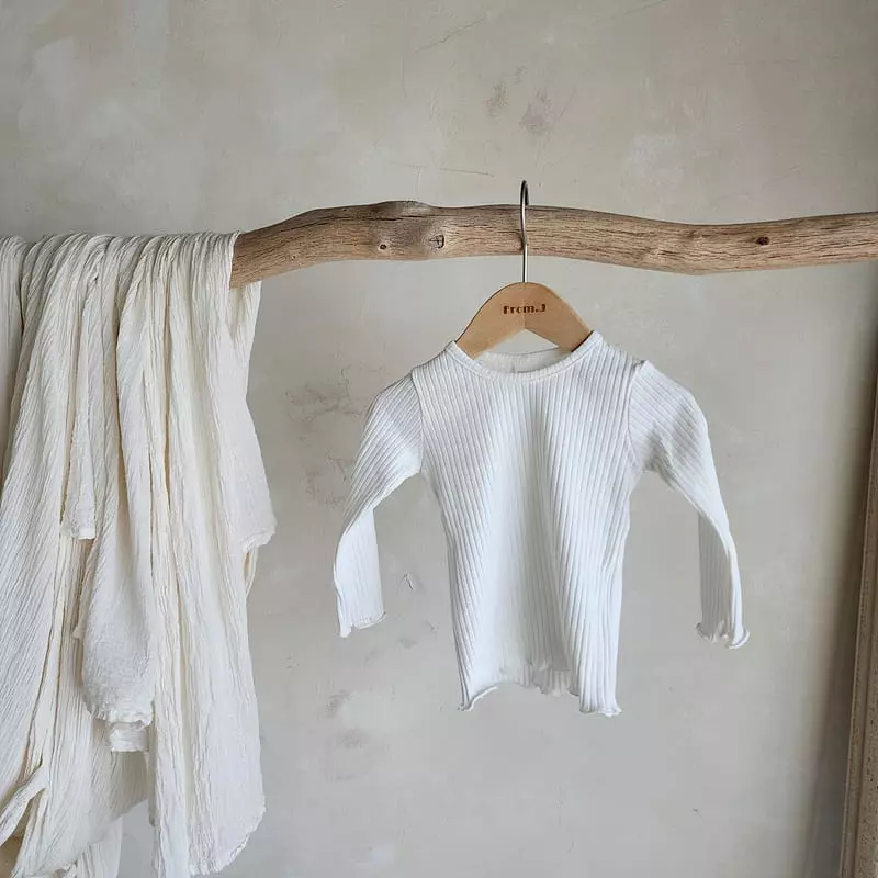 From J - Korean Baby Fashion - #smilingbaby - Change Rib Tee - 4