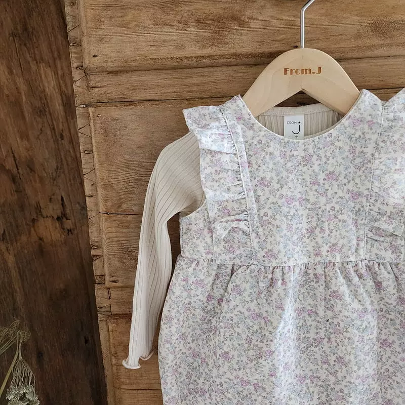 From J - Korean Baby Fashion - #babyclothing - Emily Frill Bodysuit - 11