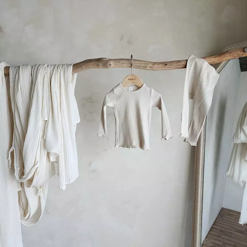 From J - Korean Baby Fashion - #babyclothing - Change Rib Tee - 6