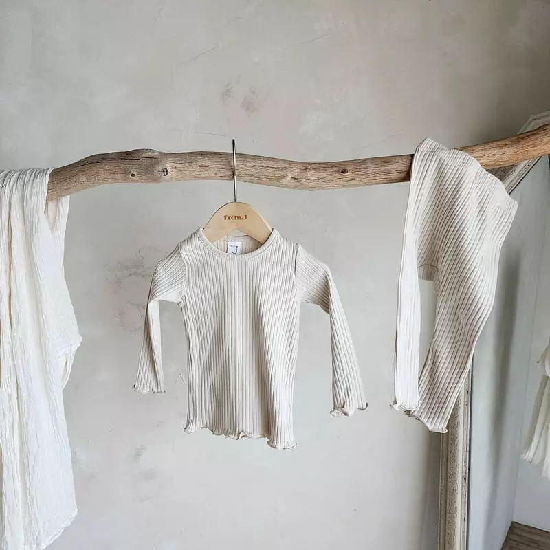 From J - Korean Baby Fashion - #babyfashion - Change Rib Tee - 7
