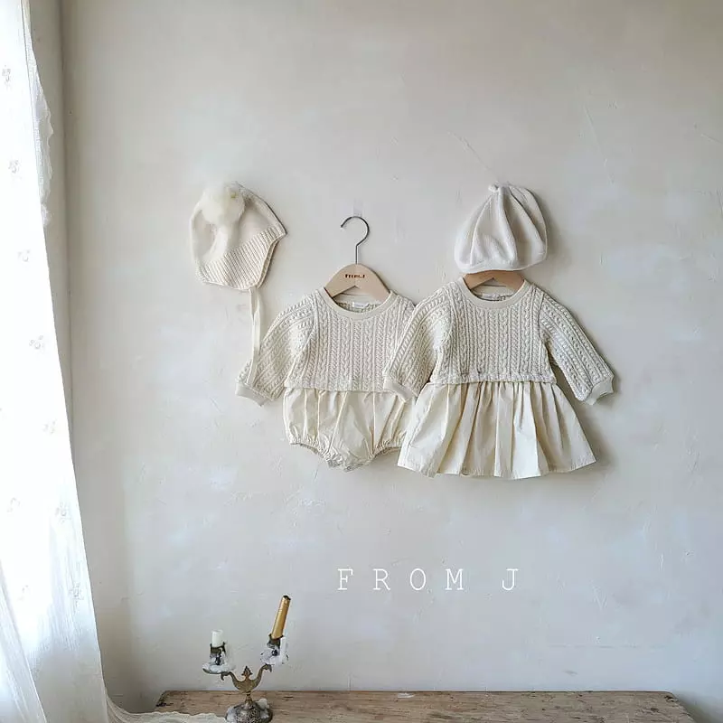 From J - Korean Baby Fashion - #babyfever - Twist Bodysuit - 9
