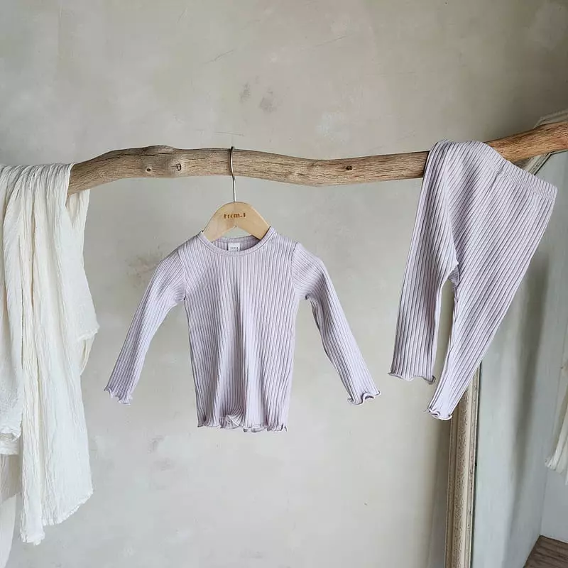 From J - Korean Baby Fashion - #babygirlfashion - Change Rib Tee - 9