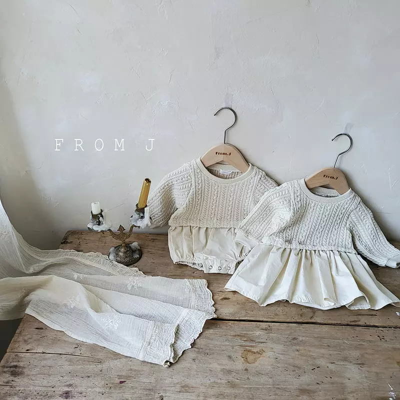 From J - Korean Baby Fashion - #babyoninstagram - Twist Bodysuit - 12