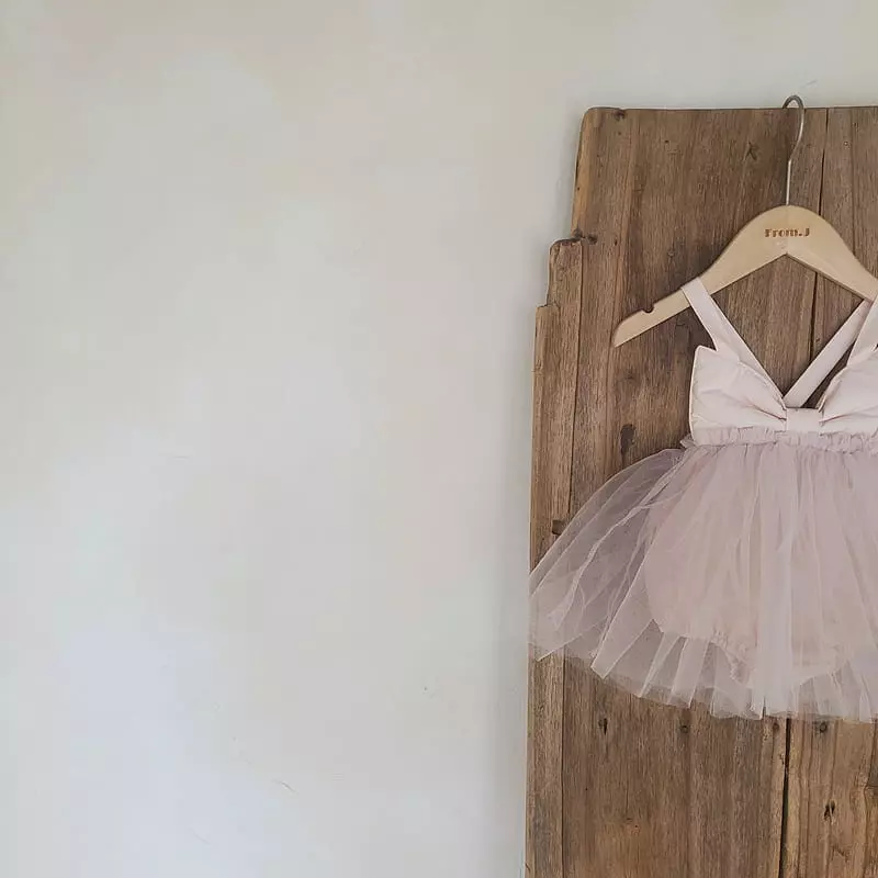 From J - Korean Baby Fashion - #babyootd - Ribbon Shasha Bodysuit - 12
