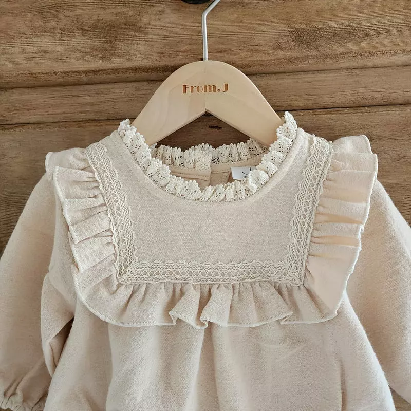 From J - Korean Baby Fashion - #babyootd - Coco Frill Bodysuit - 10