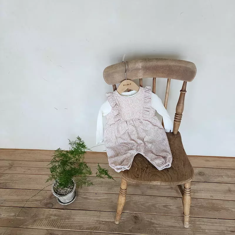 From J - Korean Baby Fashion - #babyootd - Emily Frill Bodysuit - 2