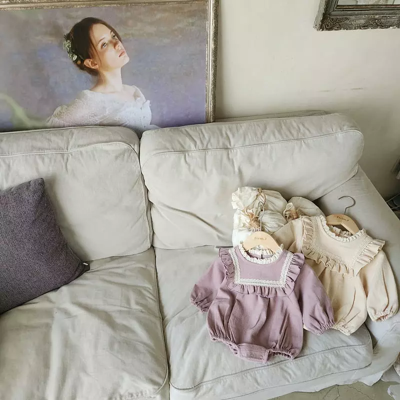 From J - Korean Baby Fashion - #babyoutfit - Coco Frill Bodysuit - 12