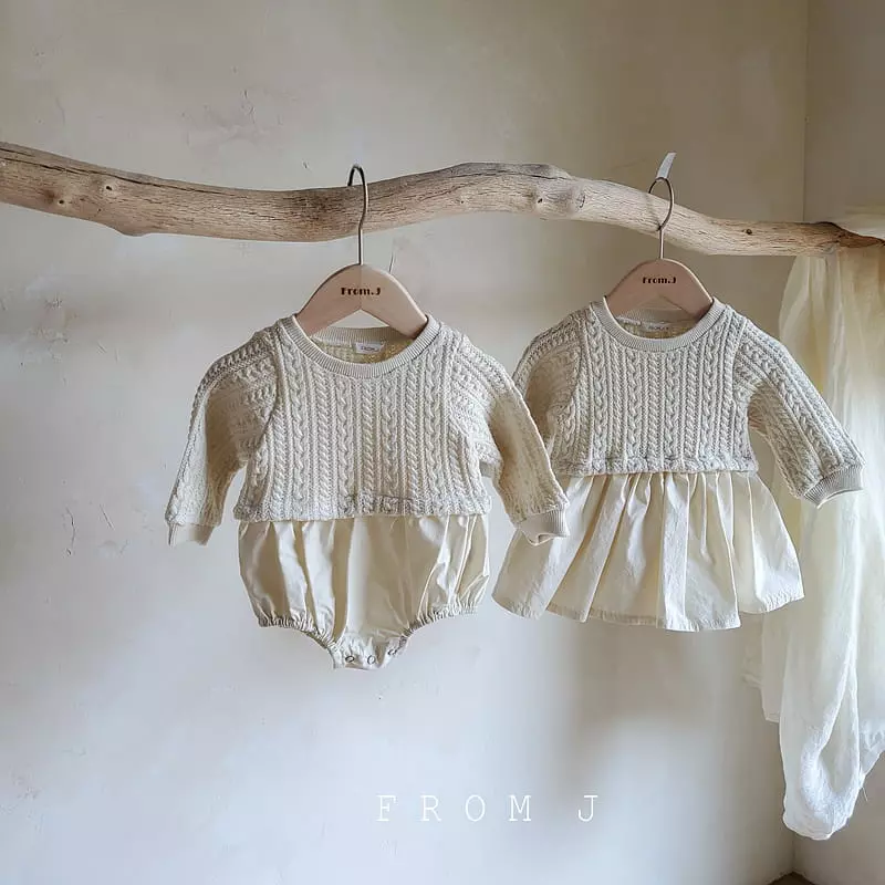 From J - Korean Baby Fashion - #babywear - Twist Bodysuit