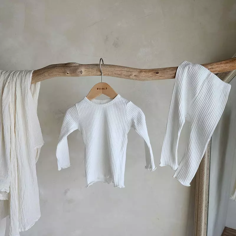 From J - Korean Baby Fashion - #smilingbaby - Change Rib Tee - 3