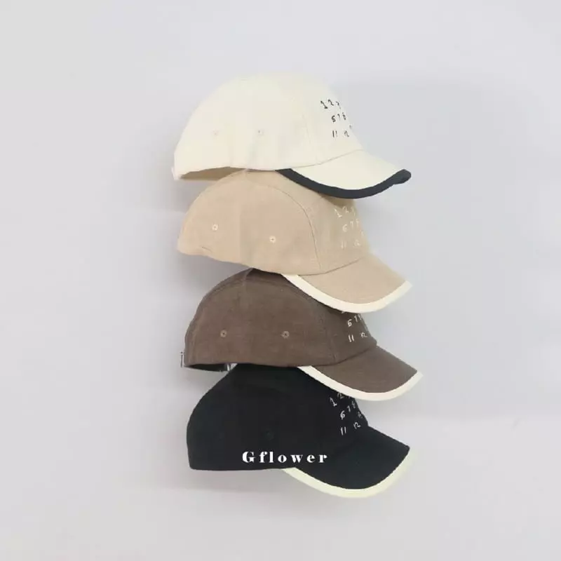 G Flower - Korean Children Fashion - #Kfashion4kids - Number Cap - 3