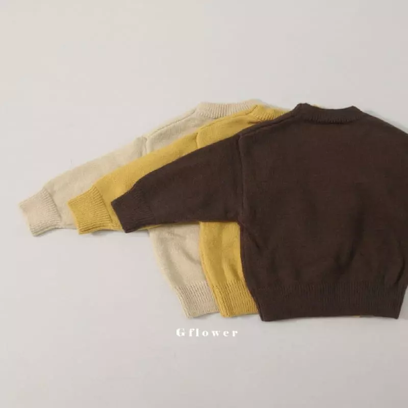 G Flower - Korean Children Fashion - #childofig - Modern Knit Tee - 4