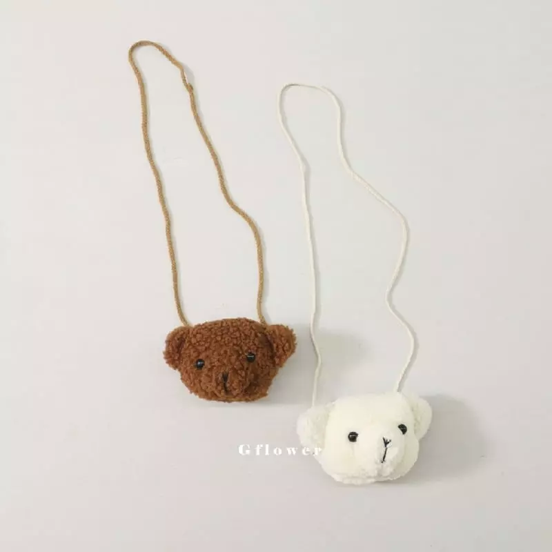 G Flower - Korean Children Fashion - #childrensboutique - Bear Face Bag - 2