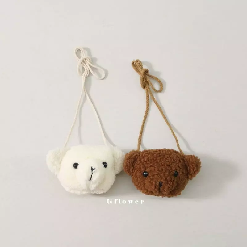 G Flower - Korean Children Fashion - #designkidswear - Bear Face Bag - 3