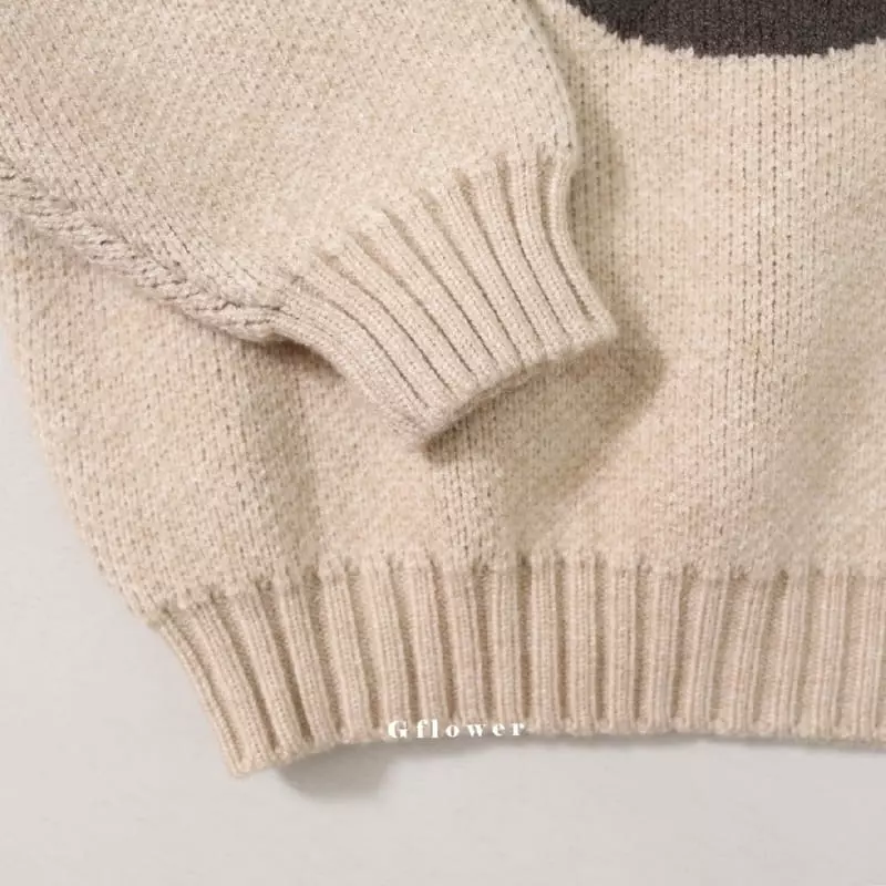 G Flower - Korean Children Fashion - #discoveringself - Bear Knit Tee - 9