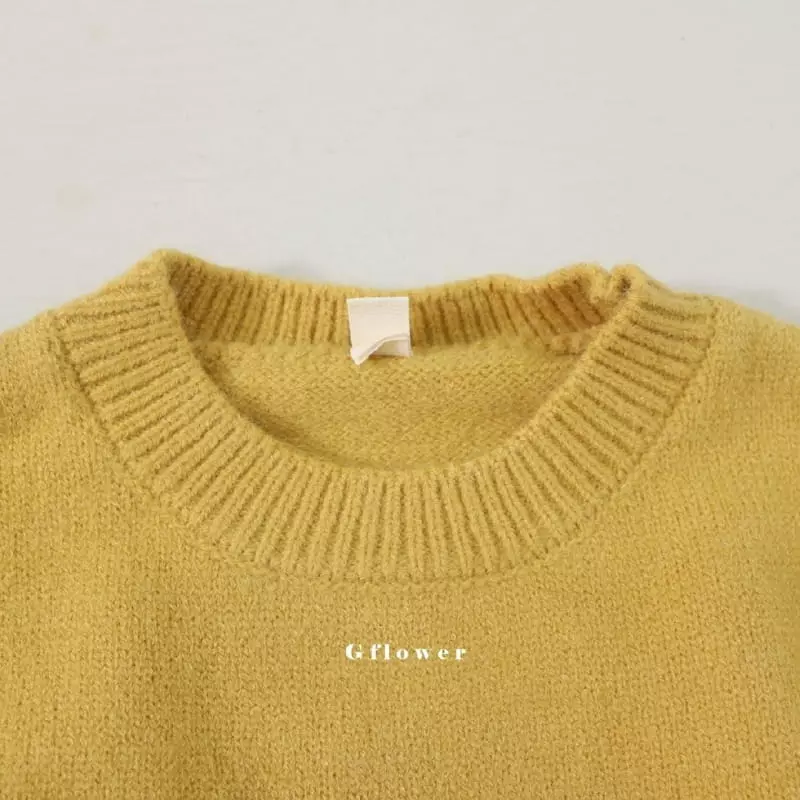 G Flower - Korean Children Fashion - #discoveringself - Modern Knit Tee - 7