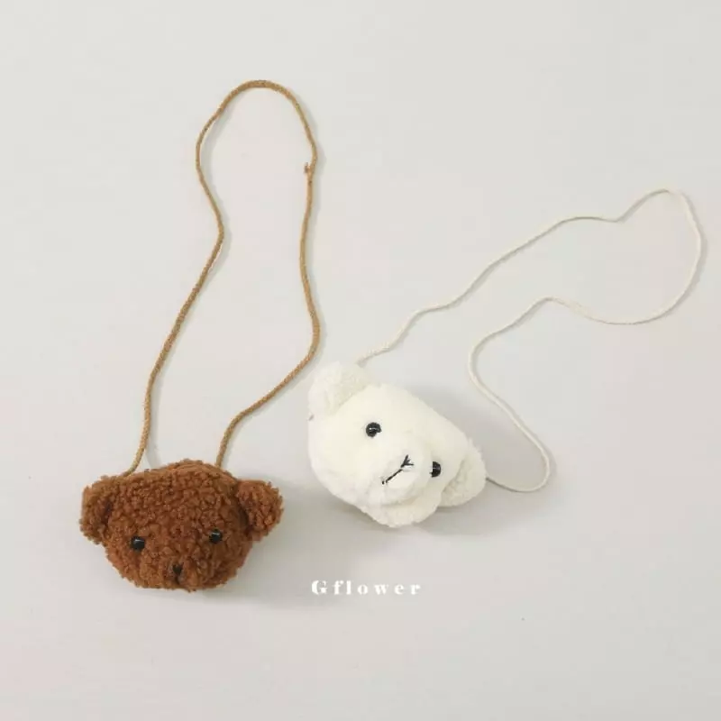 G Flower - Korean Children Fashion - #fashionkids - Bear Face Bag - 5