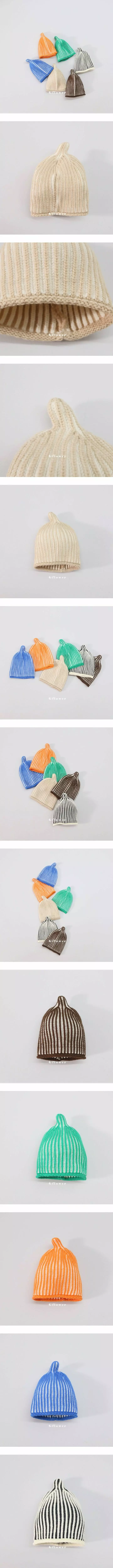 G Flower - Korean Children Fashion - #kidsshorts - Color Pot Beanie