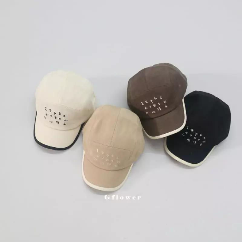 G Flower - Korean Children Fashion - #kidsstore - Number Cap