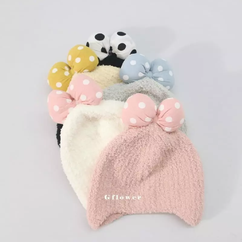 G Flower - Korean Children Fashion - #kidsstore - Soft Ribbon Beanie - 4