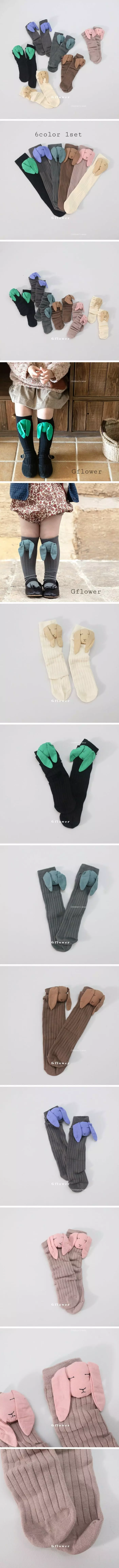 G Flower - Korean Children Fashion - #magicofchildhood - Rabbit Knee Socks