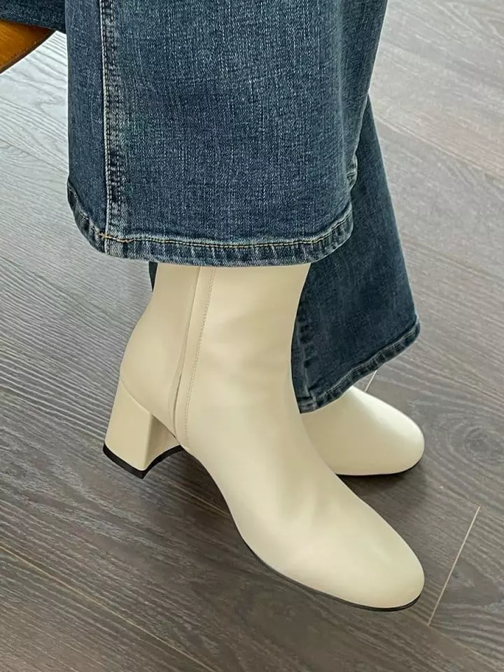Golden Shoe - Korean Women Fashion - #momslook - 2621 Boots - 3