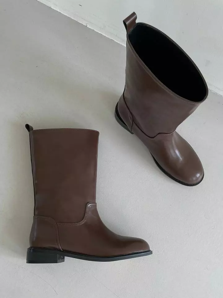 Golden Shoe - Korean Women Fashion - #momslook - 2615 Boots - 10