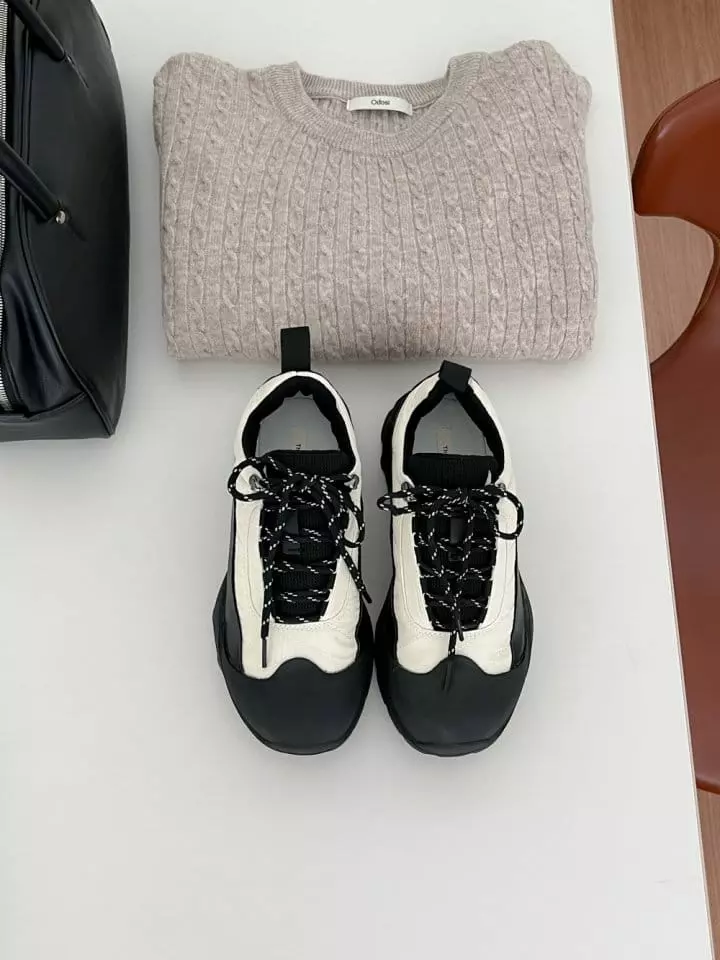 Golden Shoe - Korean Women Fashion - #momslook - jm80 Sneakers