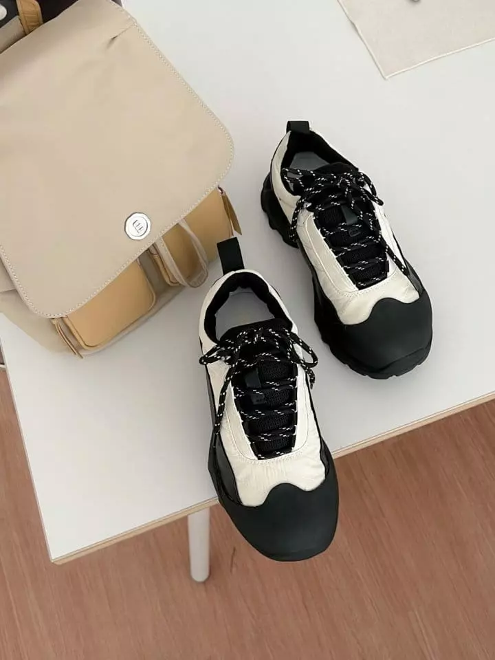 Golden Shoe - Korean Women Fashion - #momslook - jm80 Sneakers - 3