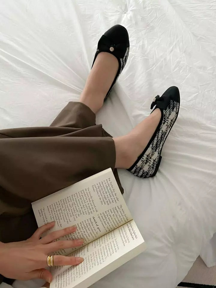 Golden Shoe - Korean Women Fashion - #momslook - 2821 Flats - 10