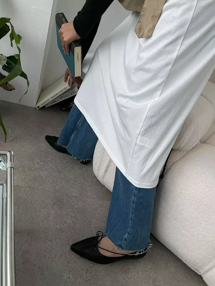 Golden Shoe - Korean Women Fashion - #momslook - 7209 Flats - 7