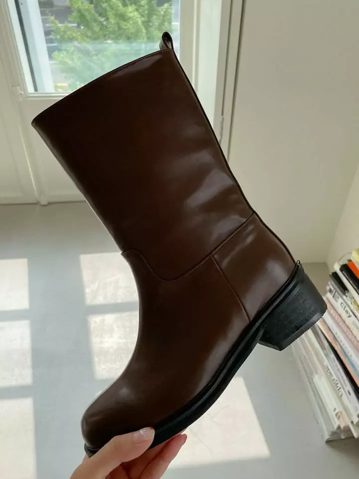 Golden Shoe - Korean Women Fashion - #momslook - 2614 Boots - 5