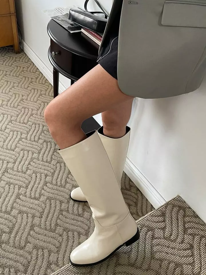 Golden Shoe - Korean Women Fashion - #momslook - 8240 Boots - 7