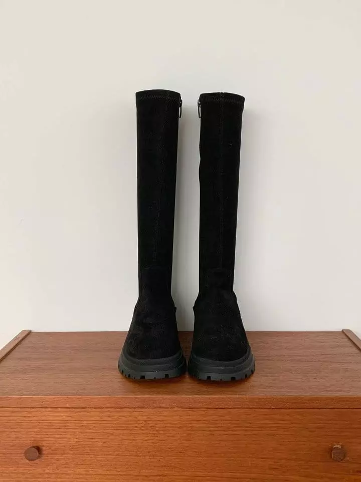 Golden Shoe - Korean Women Fashion - #momslook - 1123 Boots - 2