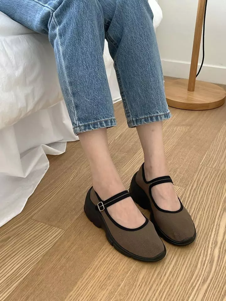 Golden Shoe - Korean Women Fashion - #momslook - 1120 Flats - 11