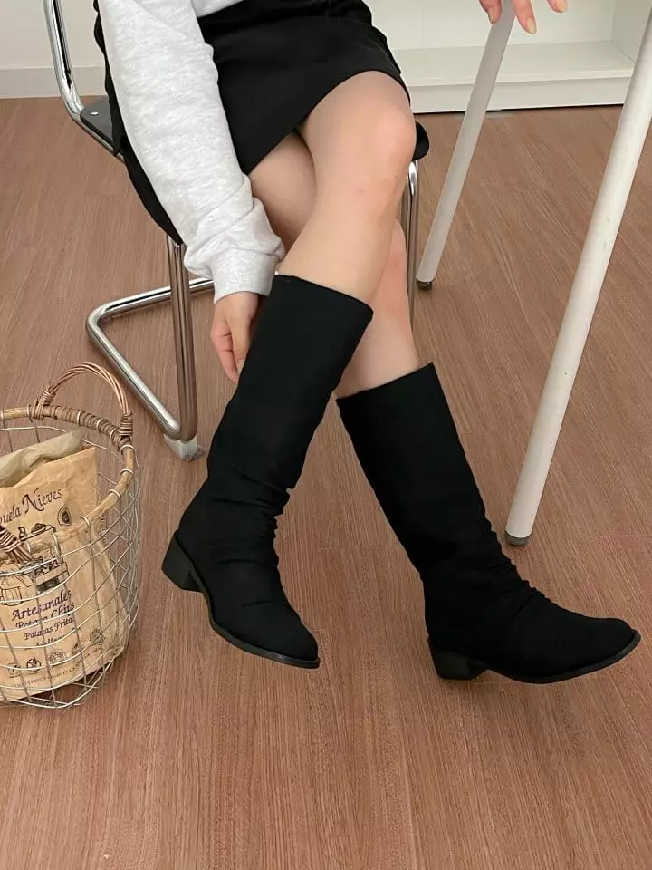 Golden Shoe - Korean Women Fashion - #momslook - 1608 Boots - 11