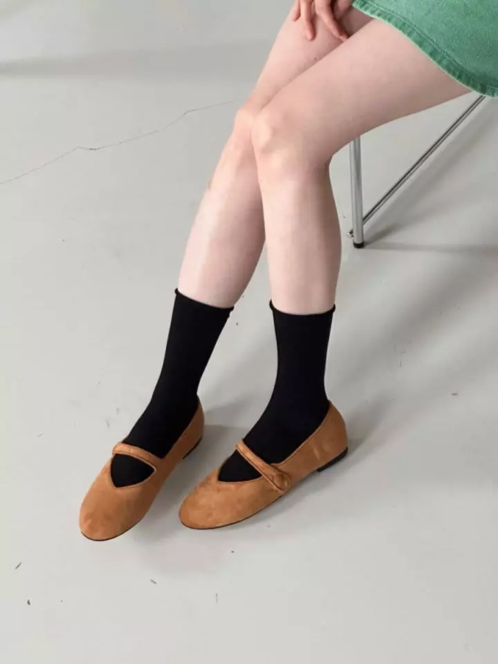 Golden Shoe - Korean Women Fashion - #momslook - 286 Flats - 6