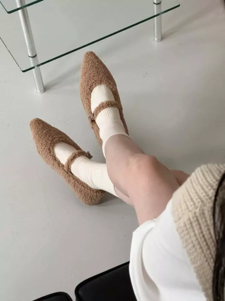 Golden Shoe - Korean Women Fashion - #momslook - 282 Flats - 5