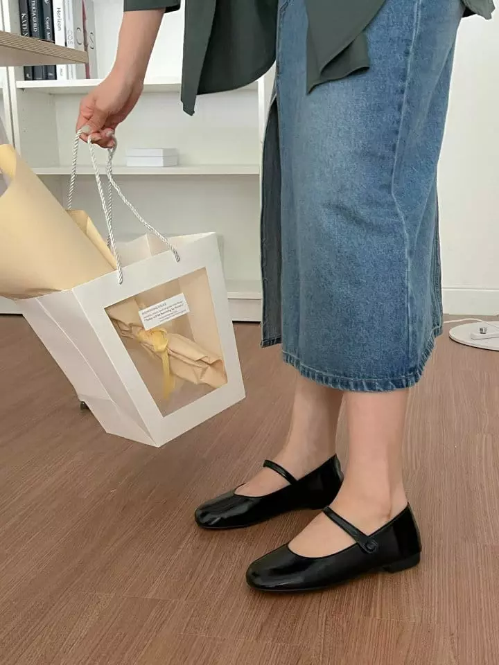 Golden Shoe - Korean Women Fashion - #momslook - 3409 Flats - 2