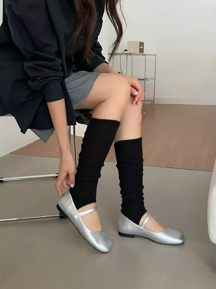 Golden Shoe - Korean Women Fashion - #momslook - 3409 Flats - 8