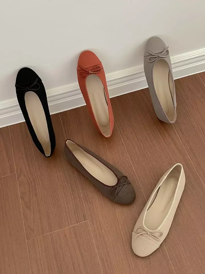 Golden Shoe - Korean Women Fashion - #momslook - 2601 Flats - 7